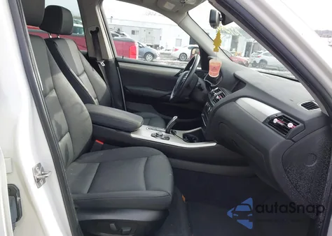 2013 BMW X3 xDrive28I z USA, uszkodzony, nr VIN 5UXWX9C59D0A13421